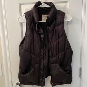 quilted bubble vest